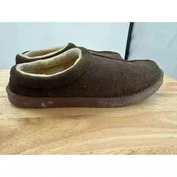 Banana Republic Slip-On Slippers Chocolate Brown Size M (9-10) Comfortable Shoes - Picture 2 of 9